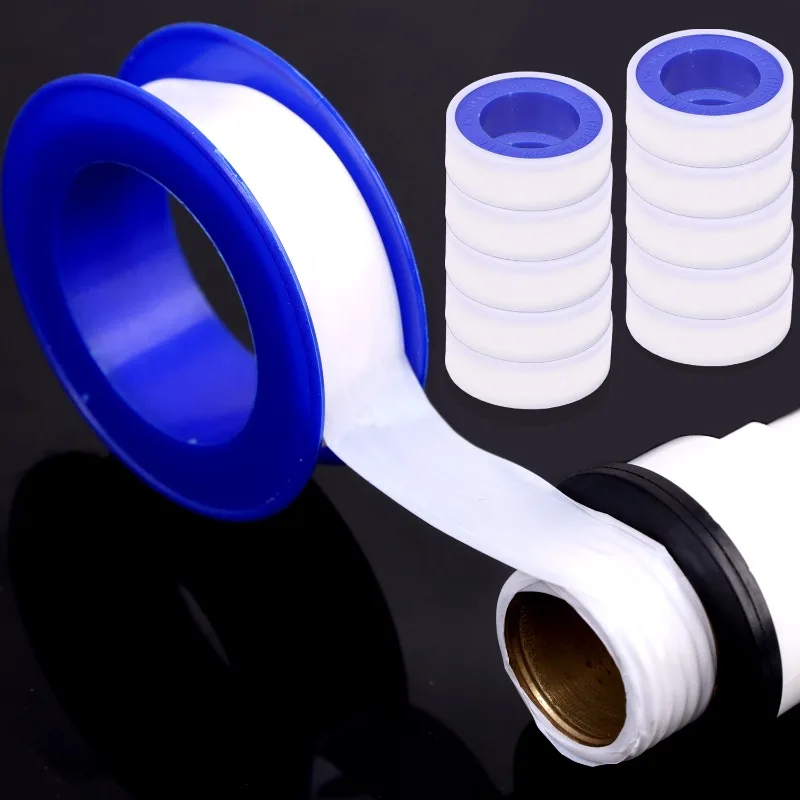Plumbing Tape Ptfe - 5 Rotoli/Confezione Nastro Sigillante PTFE per