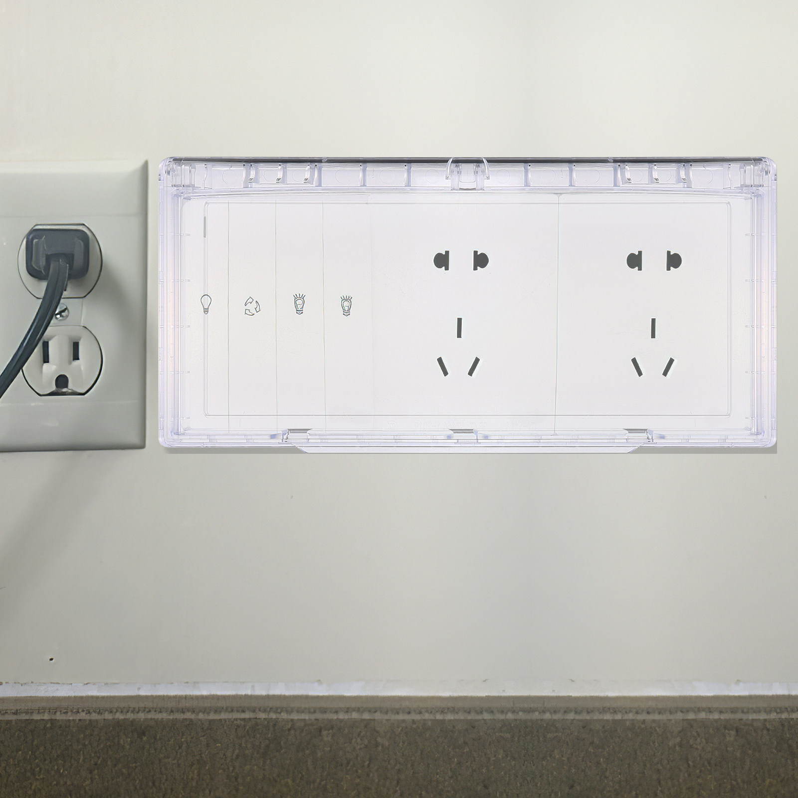 Home Improvement Outlet - Copertura per Presa Elettrica da Esterno