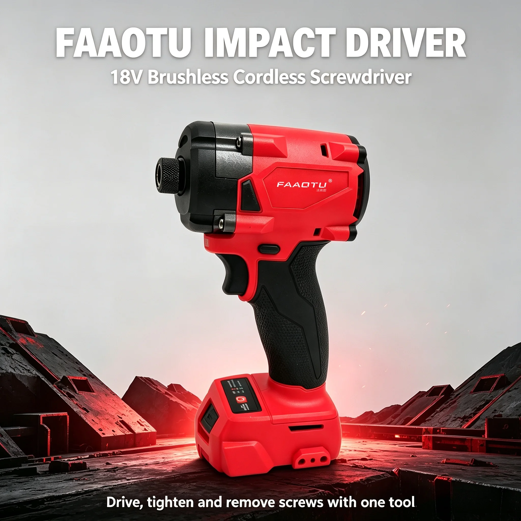 Home Improvement In Usa - FAAOTU Cacciavite Elettrico Senza Fili 18V,