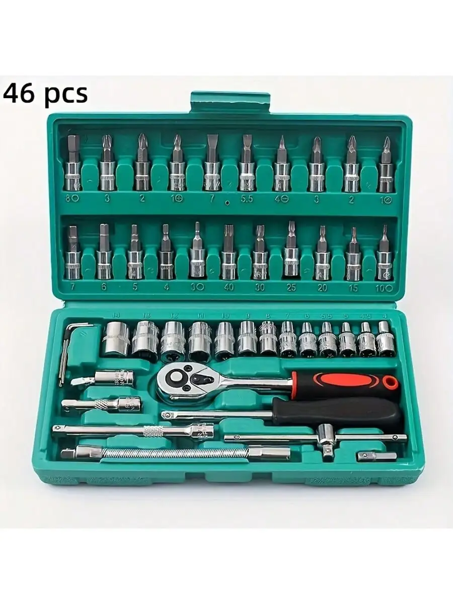 Home Improvement Help - Set di chiavi a cricchetto da