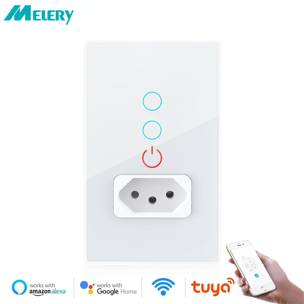 Home Improvement Outlet - Melery Tuya Wifi Smart Brasile Interruttore