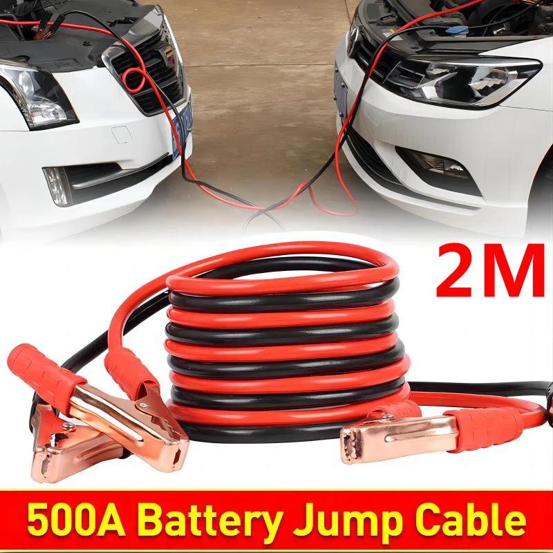 Cable Staple Clip - Cavo di avviamento d'emergenza 500A per