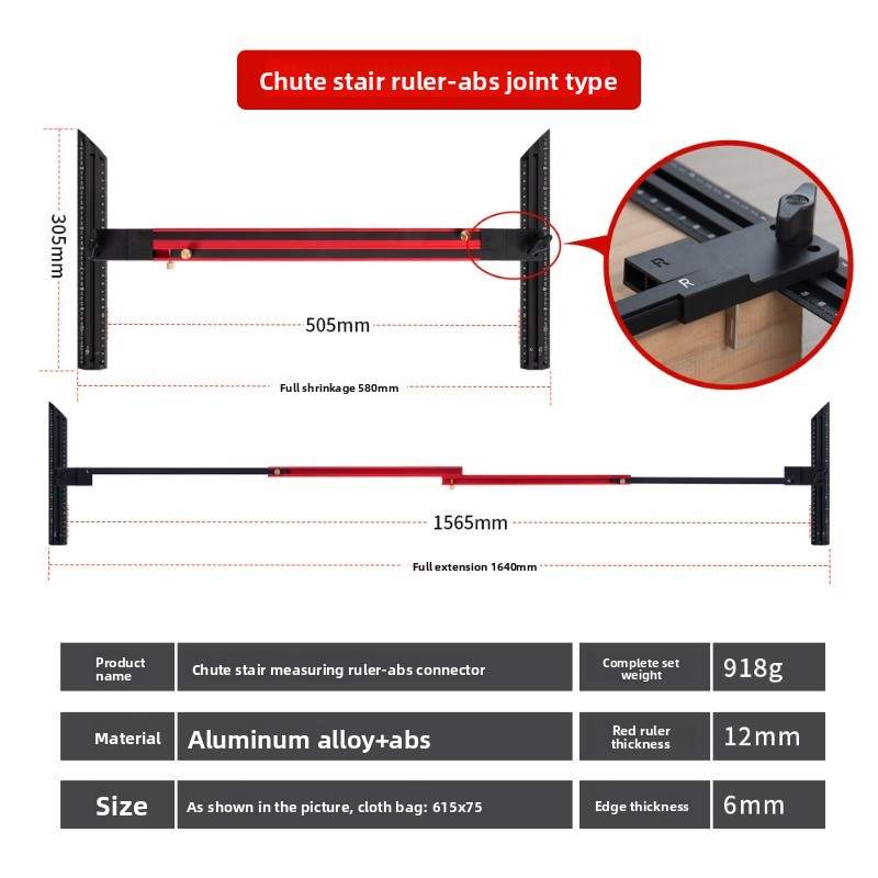 Righello per scale in lega di  - Home Improvement In Usa recensione e prezzo