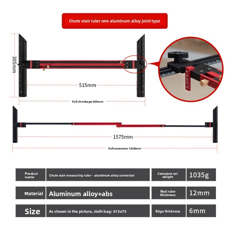 Righello per scale in lega di  - Home Improvement In Usa recensione e prezzo