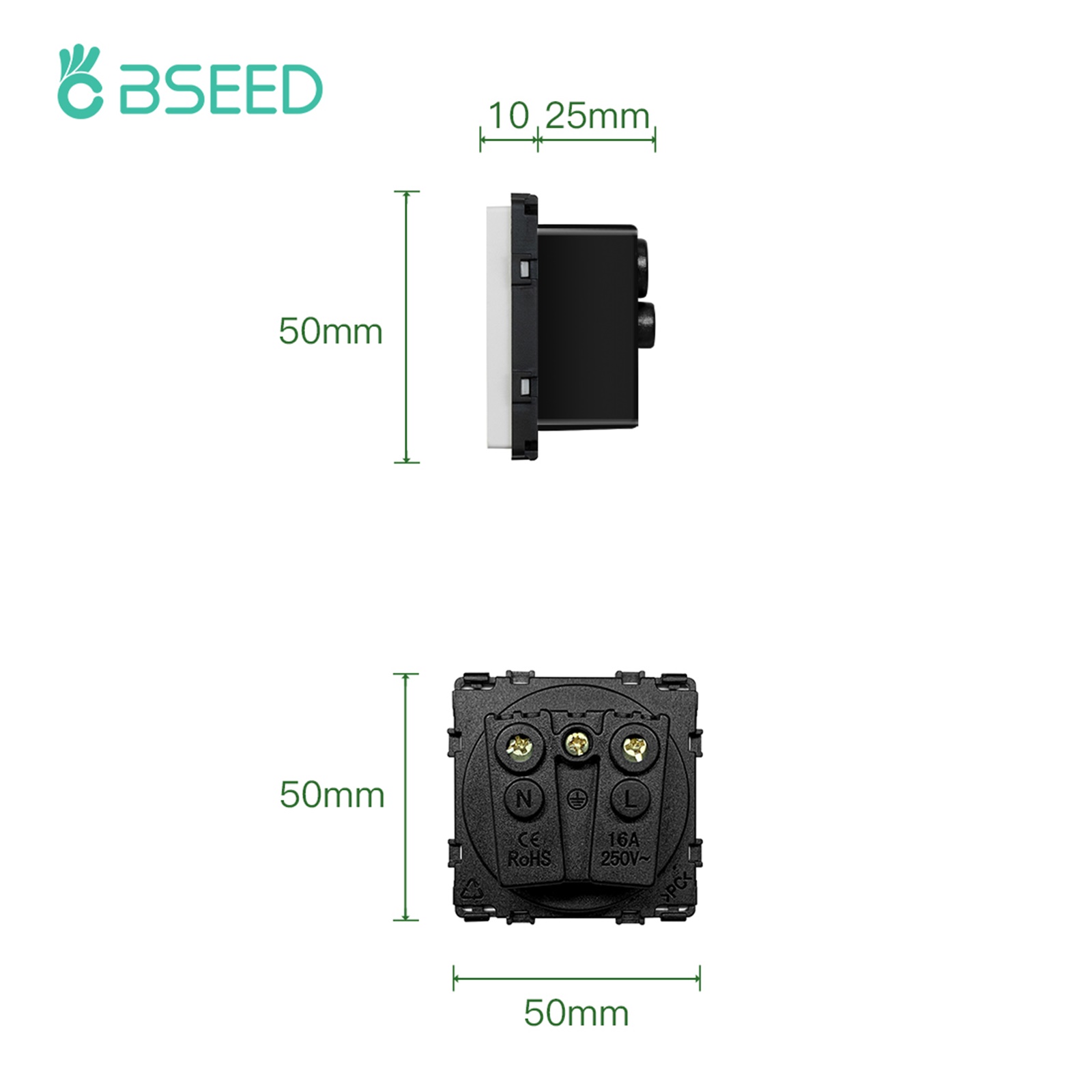 BSEED presa a muro con spina f - Home Improvement Outlet recensione e prezzo