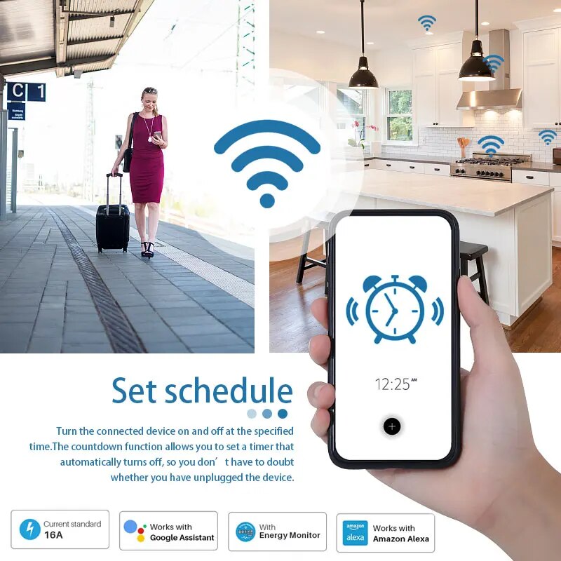 Presa Smart EU WiFi 20A Presa  - Home Improvement Outlet recensione e prezzo