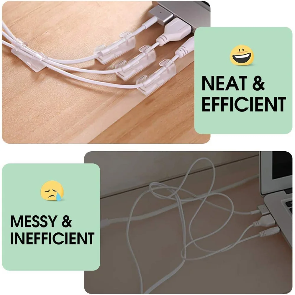 Clip autoadesivi per la gestio - Cable Staple Clip recensione e prezzo