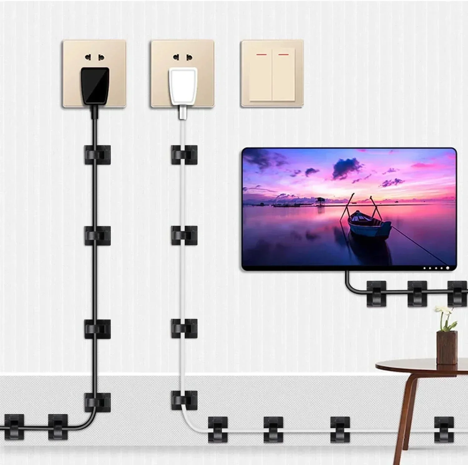 Organizzatore di cavi USB ades - Cable Staple Clip recensione e prezzo