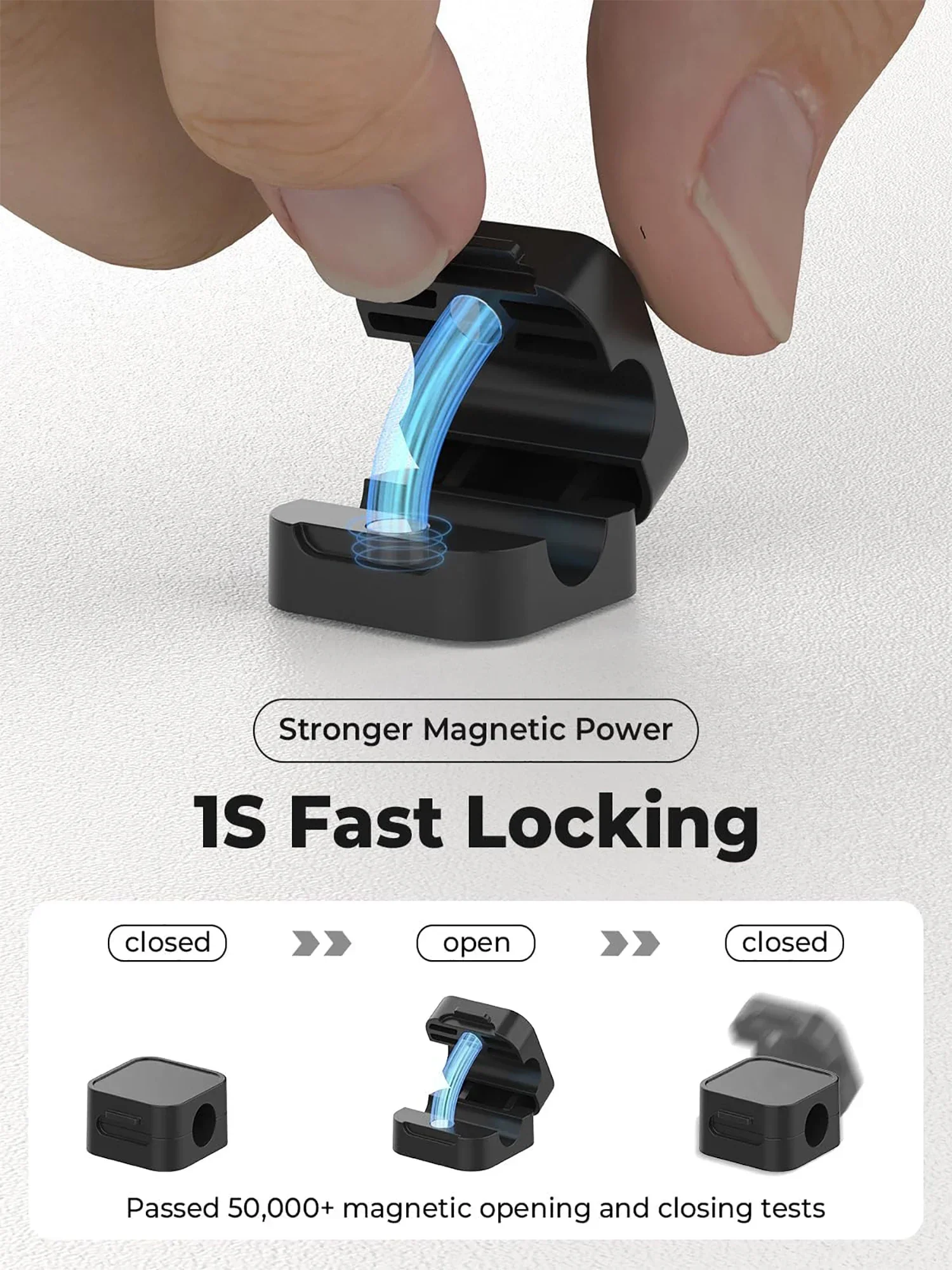 ​ Clip Magnetiche per Cavi, Su - Cable Staple Clip recensione e prezzo