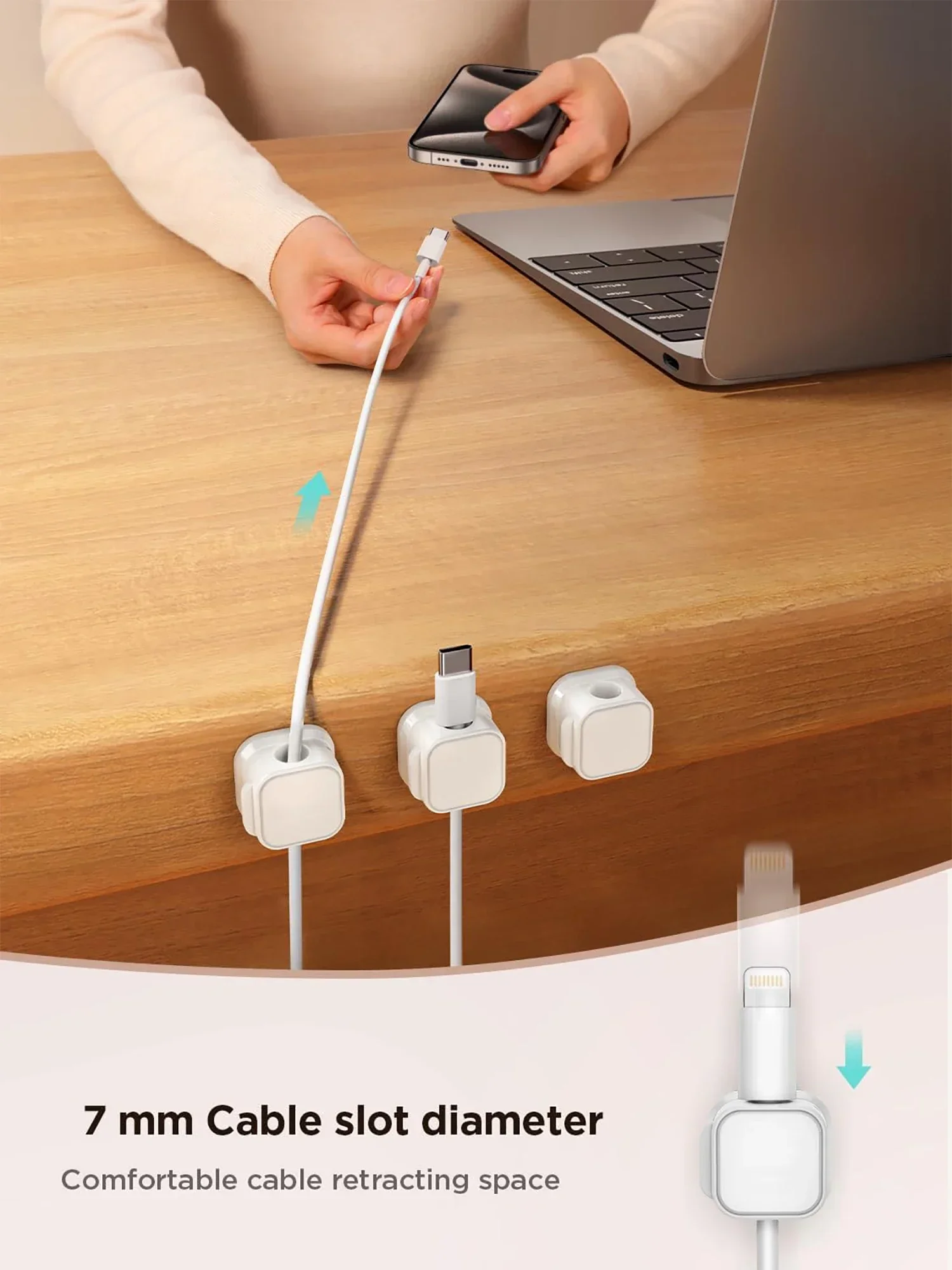 ​ Clip Magnetiche per Cavi, Su - Cable Staple Clip recensione e prezzo